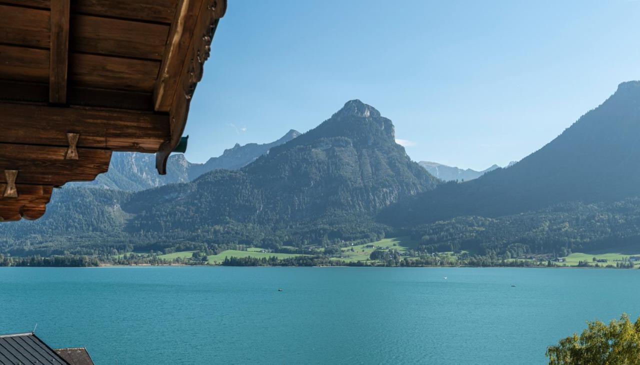 Апартаменты Aberseeblick Pension Ellmauer Sankt Wolfgang im Salzkammergut Экстерьер фото