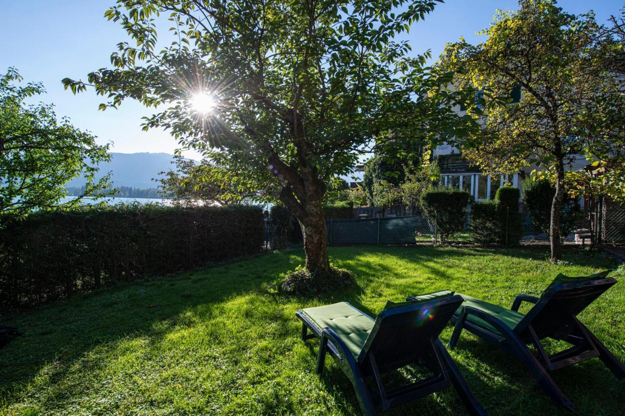 Апартаменты Aberseeblick Pension Ellmauer Sankt Wolfgang im Salzkammergut Экстерьер фото