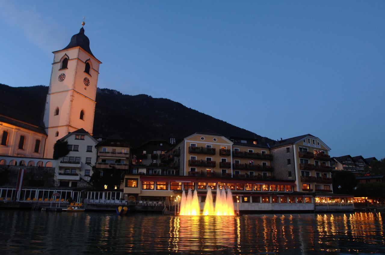 Апартаменты Aberseeblick Pension Ellmauer Sankt Wolfgang im Salzkammergut Экстерьер фото